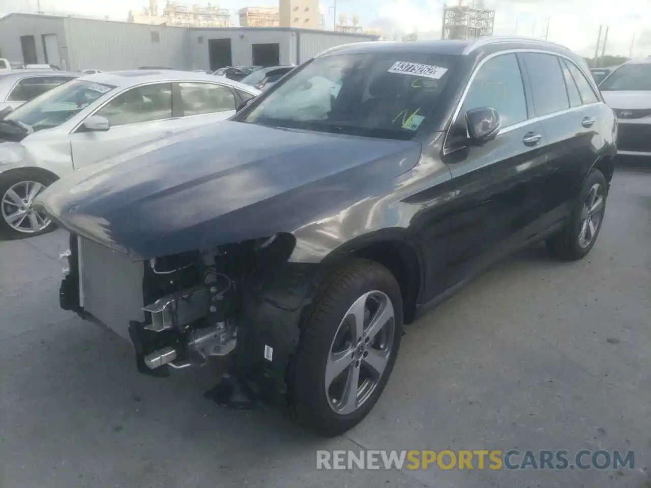 2 Photograph of a damaged car W1N0G8DB3NV350926 MERCEDES-BENZ GLC-CLASS 2022