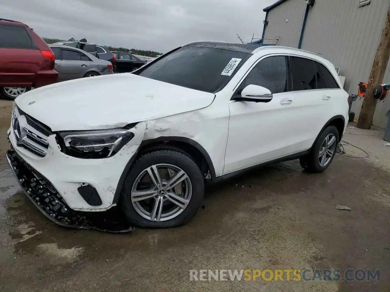 1 Photograph of a damaged car W1N0G8DB4NV397799 MERCEDES-BENZ GLC-CLASS 2022