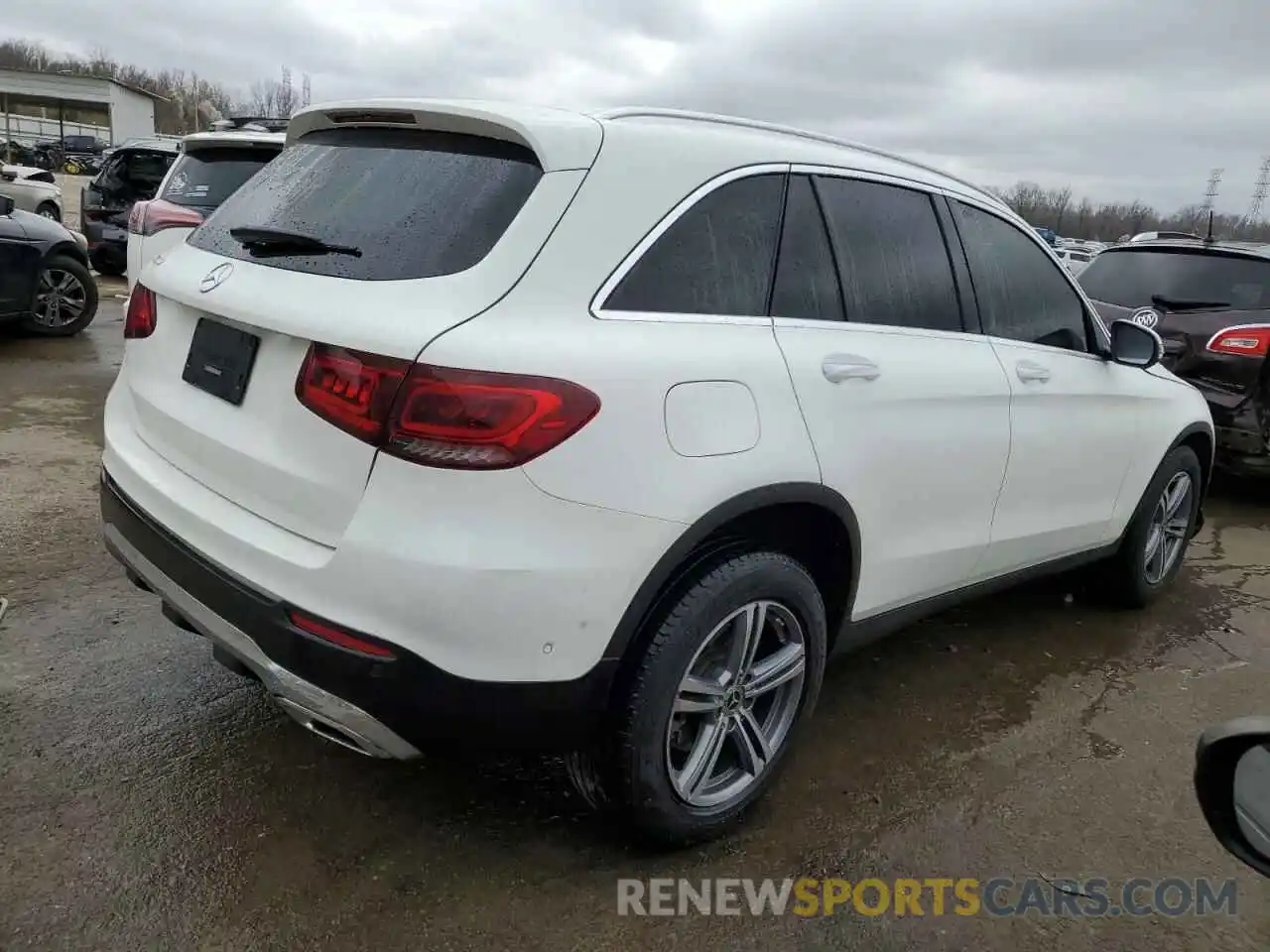 3 Photograph of a damaged car W1N0G8DB4NV397799 MERCEDES-BENZ GLC-CLASS 2022