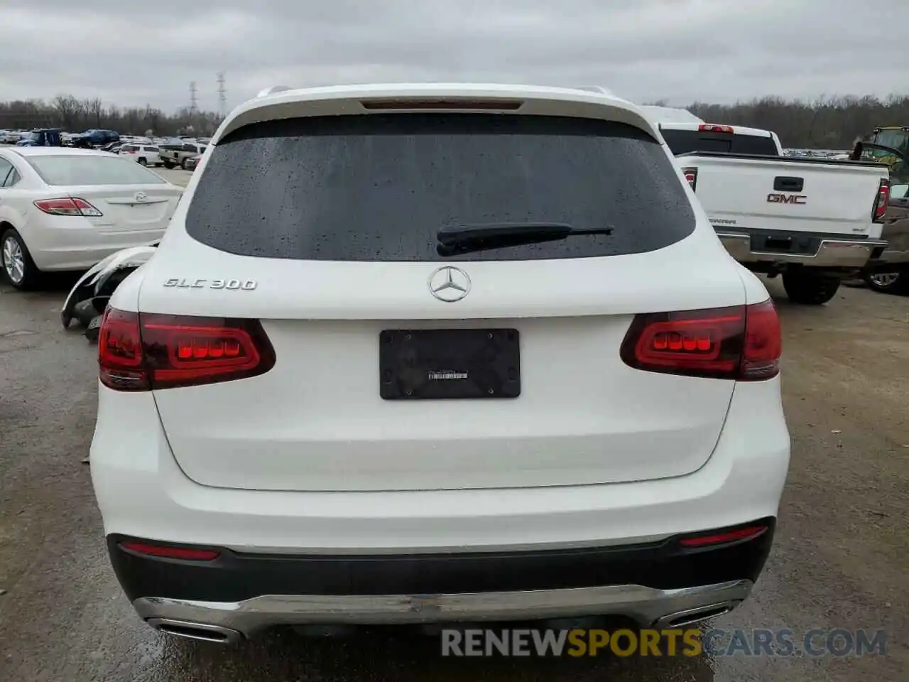 6 Photograph of a damaged car W1N0G8DB4NV397799 MERCEDES-BENZ GLC-CLASS 2022