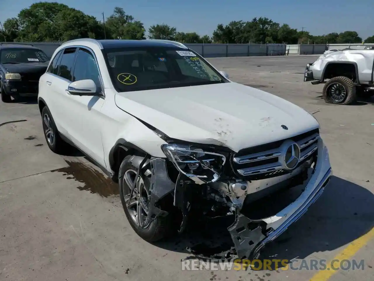 1 Photograph of a damaged car W1N0G8DB5NG030558 MERCEDES-BENZ GLC-CLASS 2022