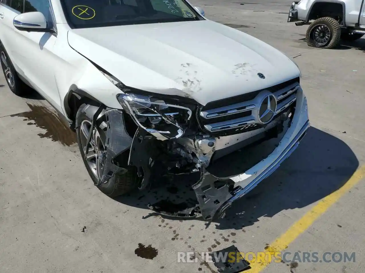 9 Photograph of a damaged car W1N0G8DB5NG030558 MERCEDES-BENZ GLC-CLASS 2022