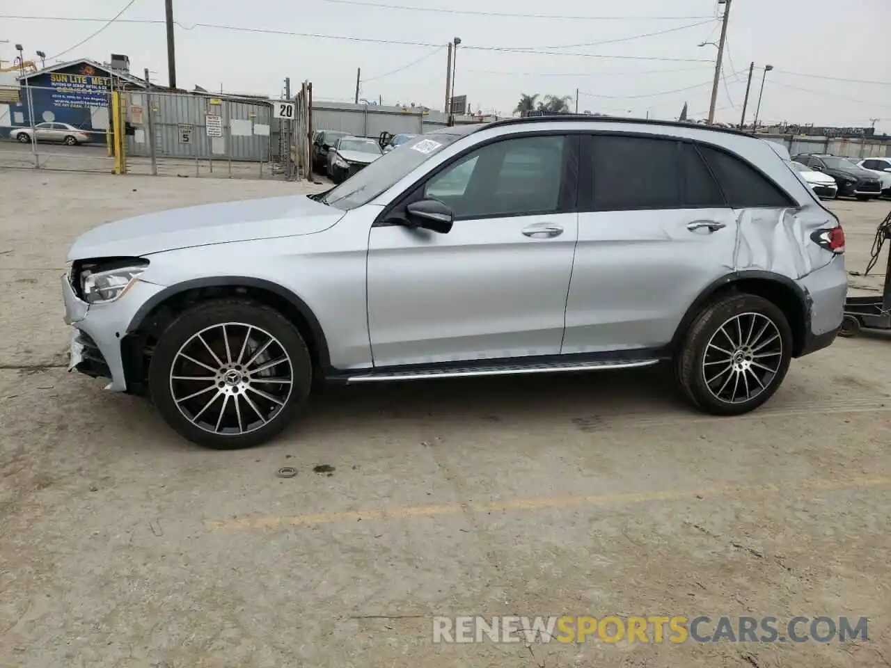 1 Photograph of a damaged car W1N0G8DB5NG042810 MERCEDES-BENZ GLC-CLASS 2022