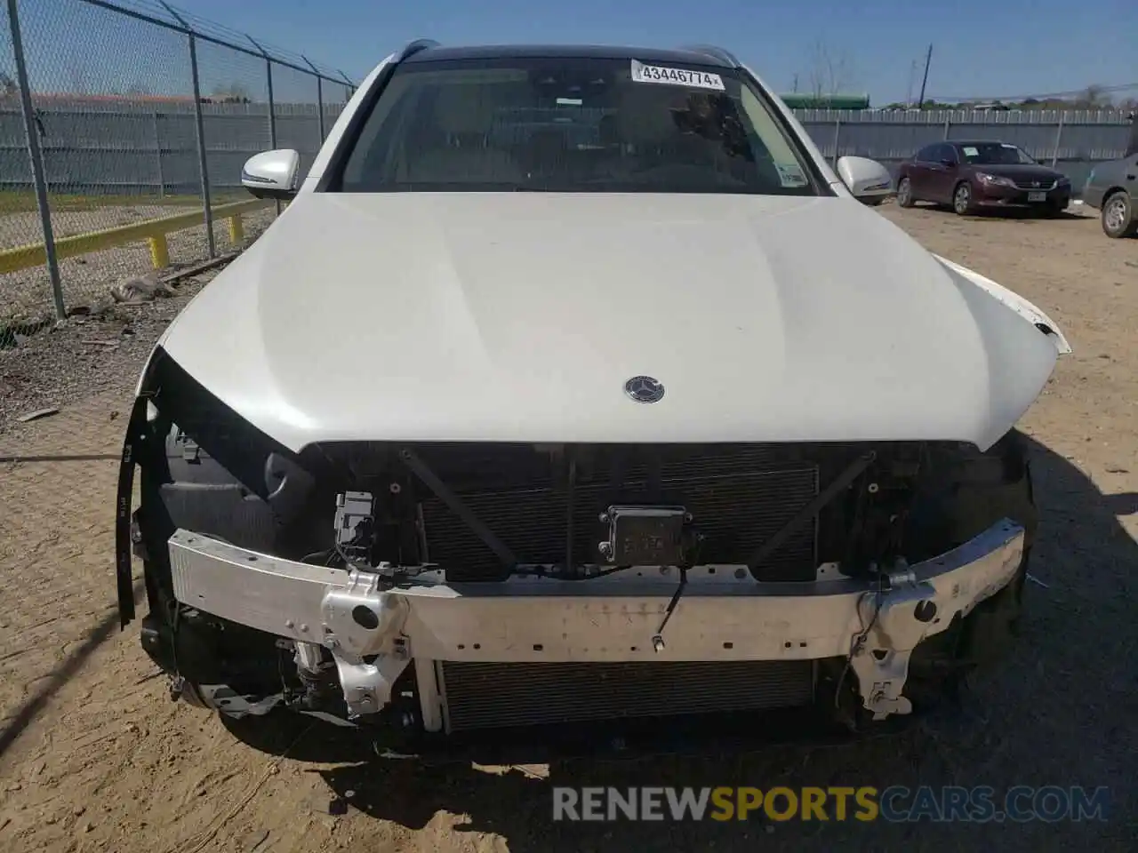 5 Photograph of a damaged car W1N0G8DB6NG071104 MERCEDES-BENZ GLC-CLASS 2022