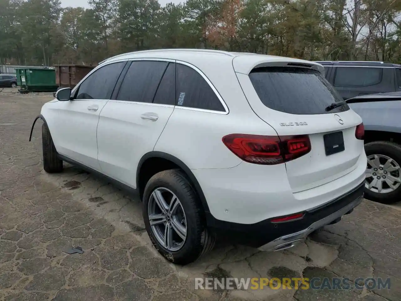 3 Фотография поврежденного автомобиля W1N0G8DB8NV339114 MERCEDES-BENZ GLC-CLASS 2022