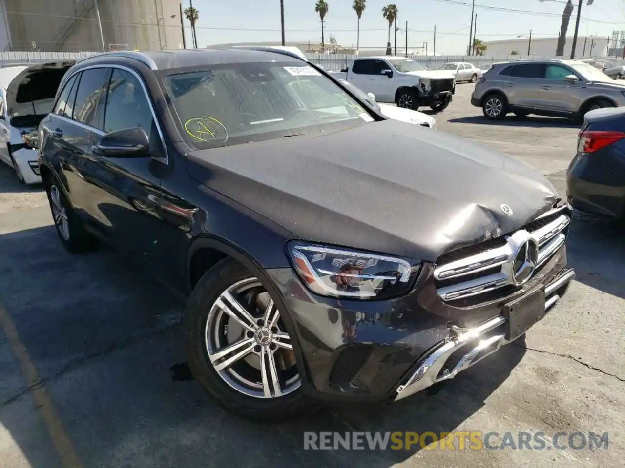 1 Photograph of a damaged car W1N0G8DB9NV325531 MERCEDES-BENZ GLC-CLASS 2022