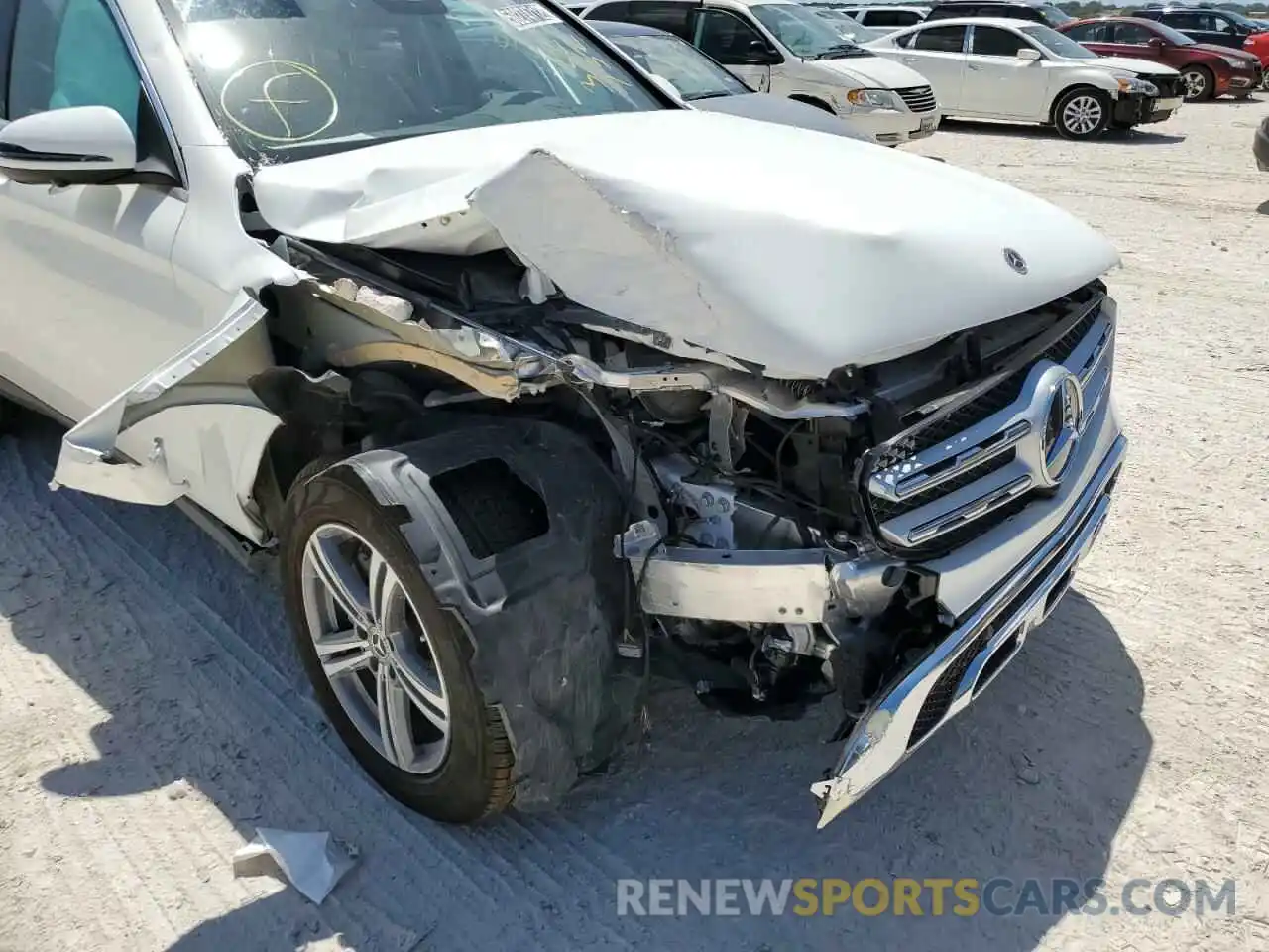 9 Photograph of a damaged car W1N0G8DBXNV332732 MERCEDES-BENZ GLC-CLASS 2022