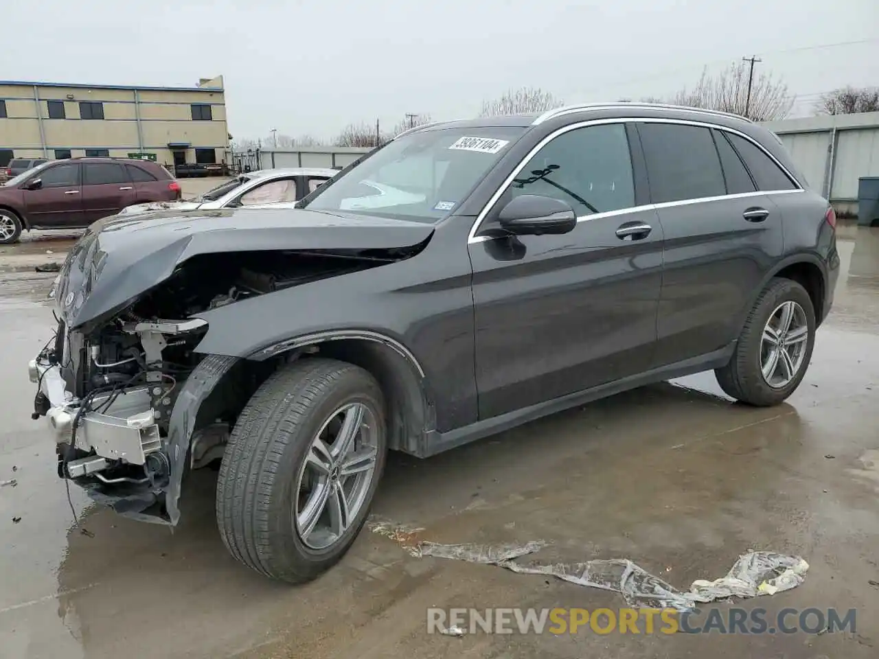 1 Photograph of a damaged car W1N0G8DBXNV352592 MERCEDES-BENZ GLC-CLASS 2022