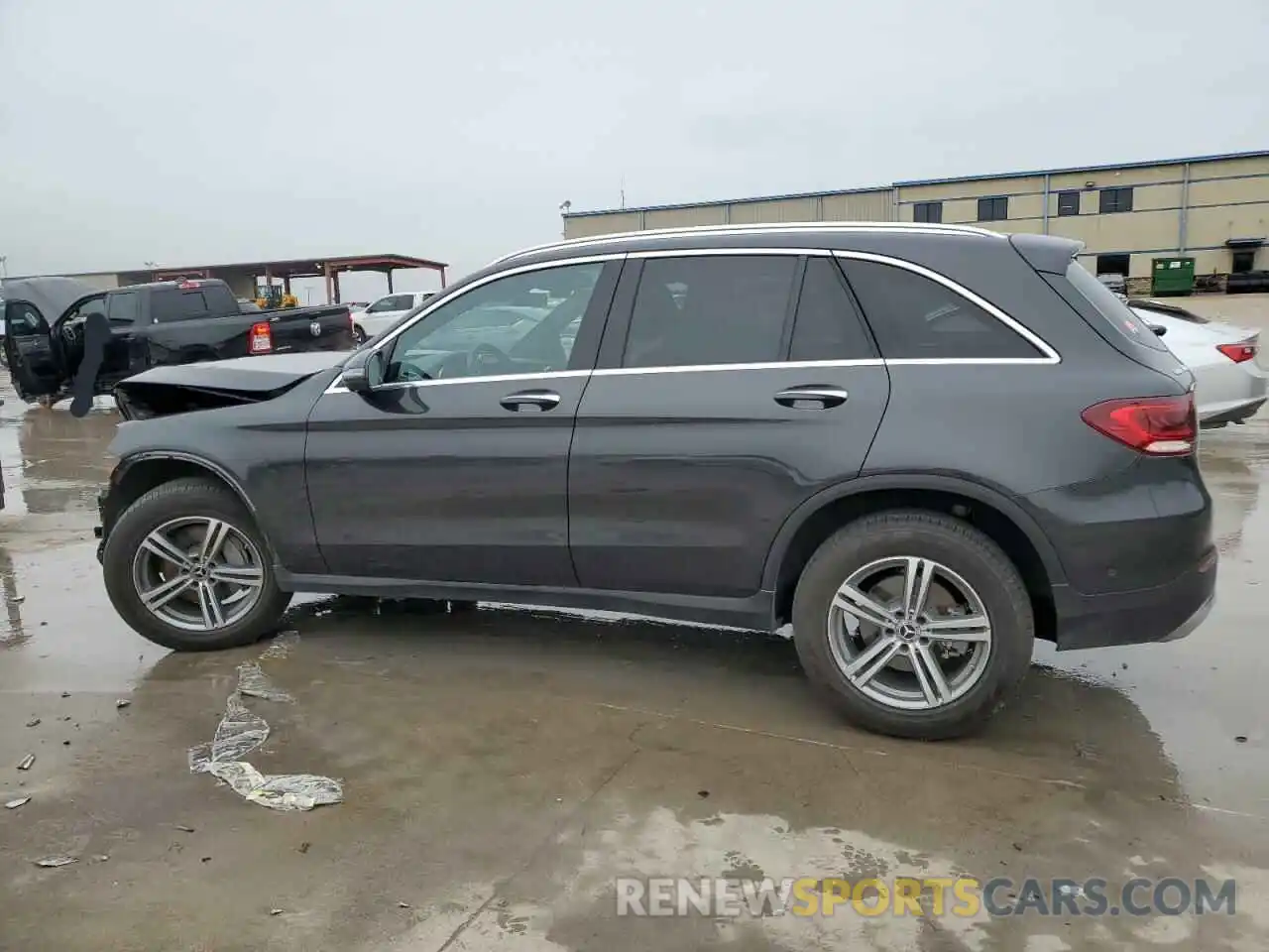 2 Фотография поврежденного автомобиля W1N0G8DBXNV352592 MERCEDES-BENZ GLC-CLASS 2022