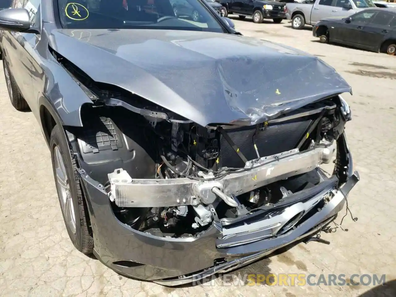 9 Photograph of a damaged car W1N0G8EB0NV326713 MERCEDES-BENZ GLC-CLASS 2022