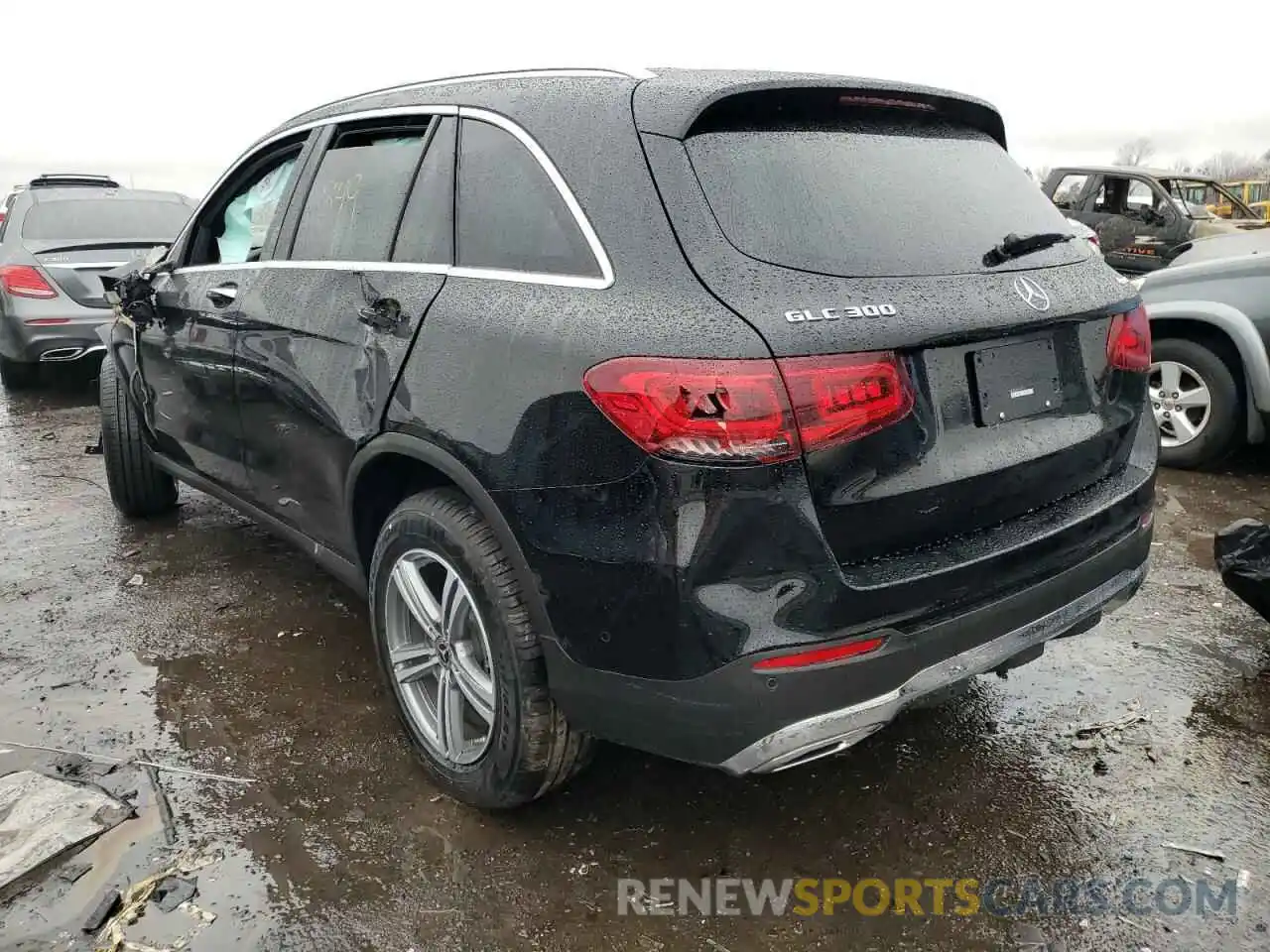 3 Photograph of a damaged car W1N0G8EB0NV339199 MERCEDES-BENZ GLC-CLASS 2022