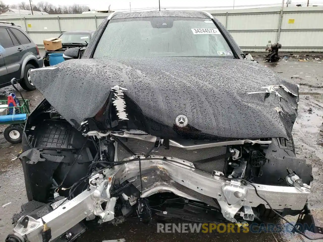 7 Photograph of a damaged car W1N0G8EB0NV339199 MERCEDES-BENZ GLC-CLASS 2022