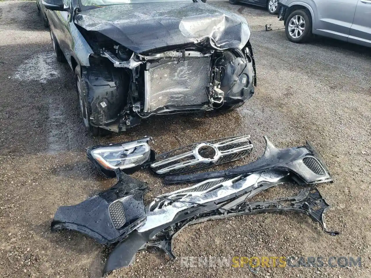 9 Photograph of a damaged car W1N0G8EB0NV361039 MERCEDES-BENZ GLC-CLASS 2022