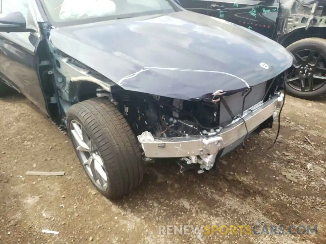 9 Photograph of a damaged car W1N0G8EB1NG090819 MERCEDES-BENZ GLC-CLASS 2022