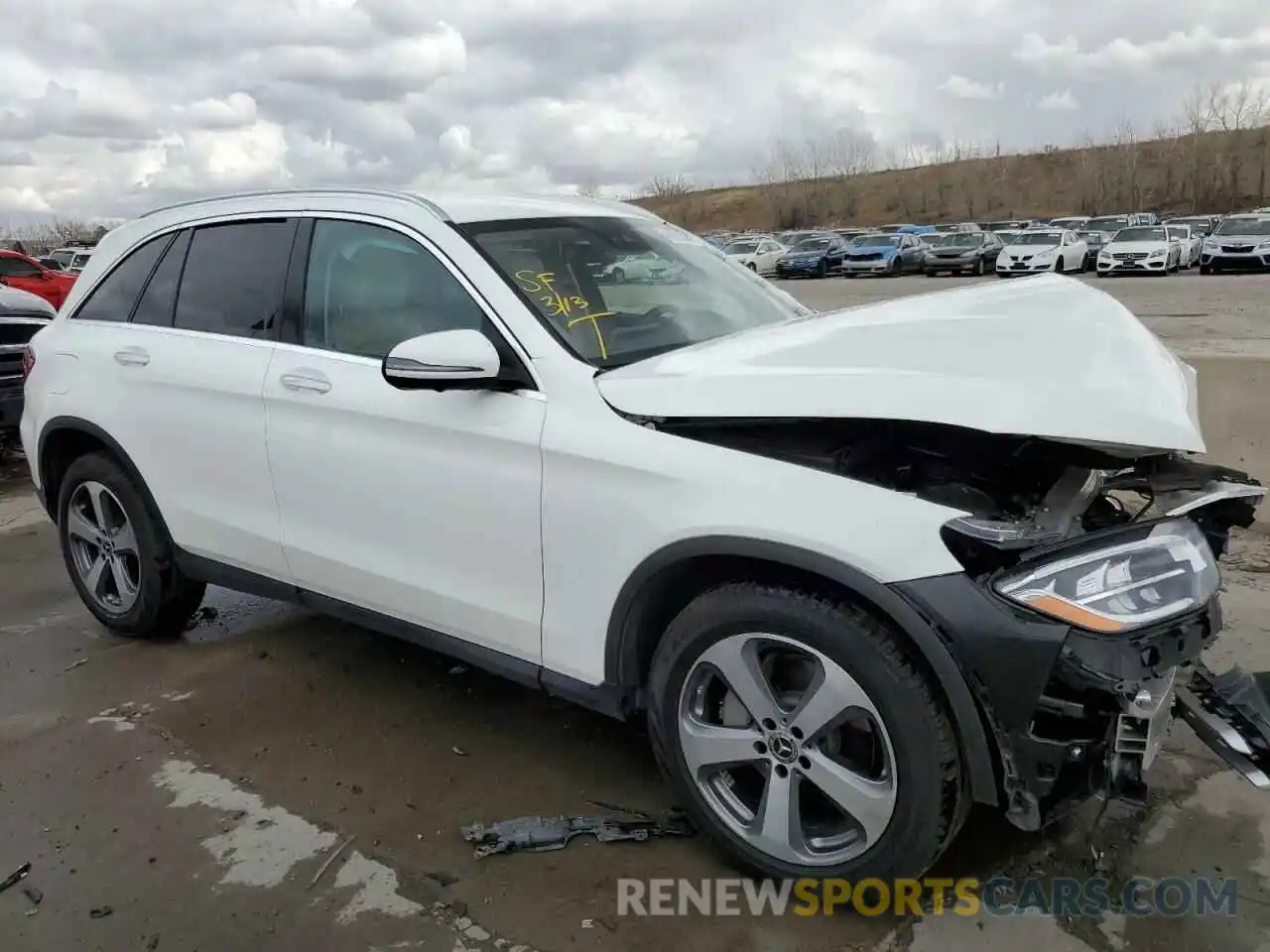 4 Photograph of a damaged car W1N0G8EB2NV334456 MERCEDES-BENZ GLC-CLASS 2022