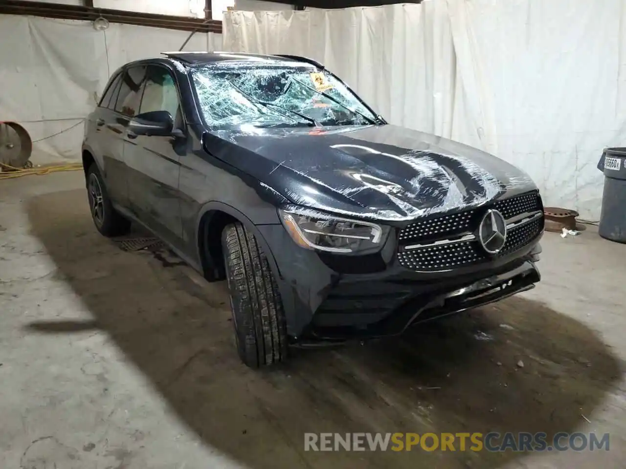 1 Photograph of a damaged car W1N0G8EB2NV383849 MERCEDES-BENZ GLC-CLASS 2022