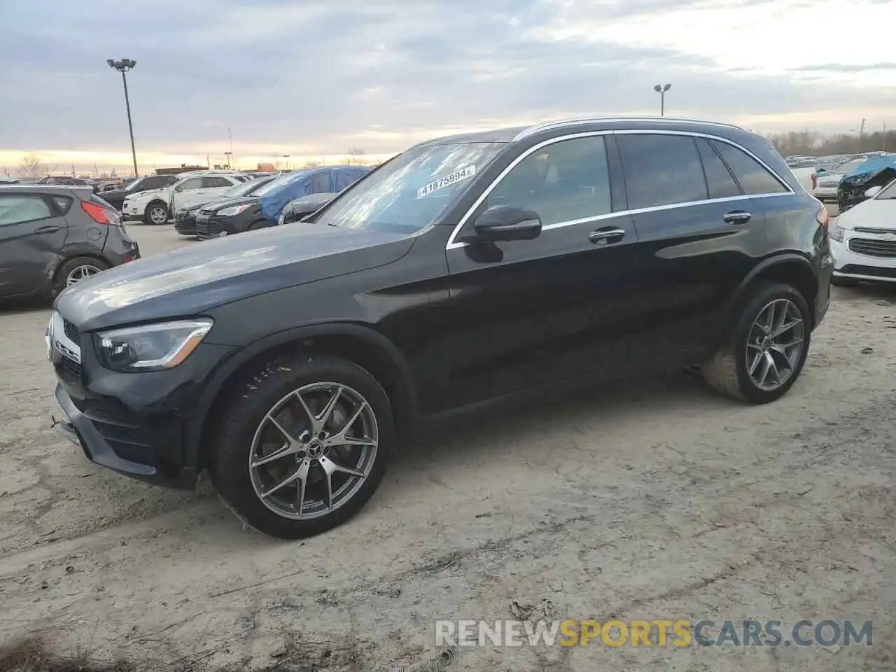 1 Фотография поврежденного автомобиля W1N0G8EB3NG053156 MERCEDES-BENZ GLC-CLASS 2022