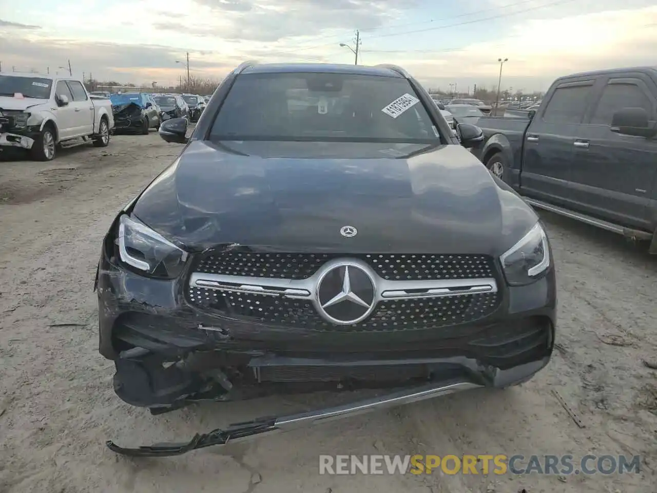 5 Photograph of a damaged car W1N0G8EB3NG053156 MERCEDES-BENZ GLC-CLASS 2022