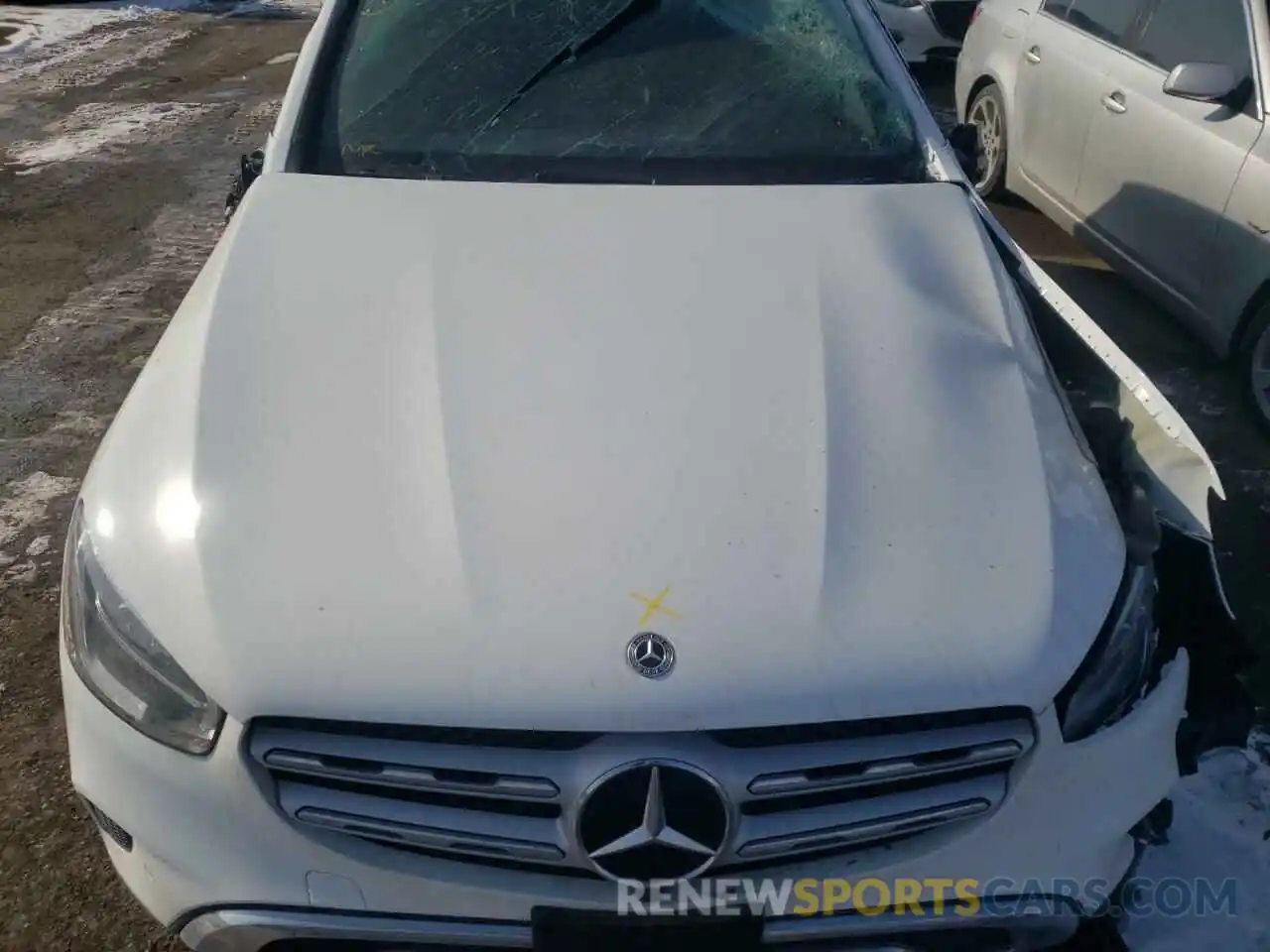 7 Photograph of a damaged car W1N0G8EB3NV332361 MERCEDES-BENZ GLC-CLASS 2022