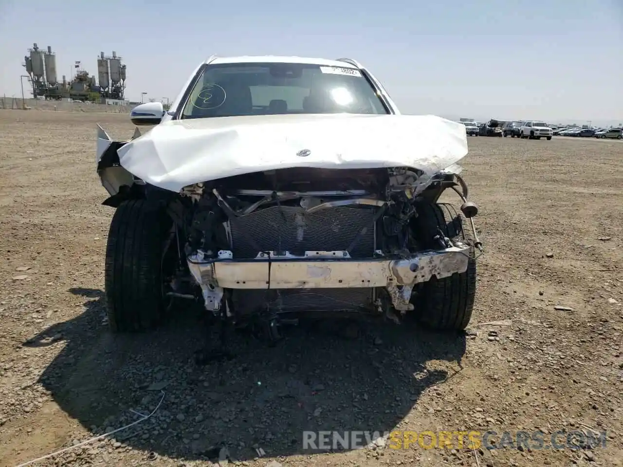 9 Photograph of a damaged car W1N0G8EB3NV338600 MERCEDES-BENZ GLC-CLASS 2022