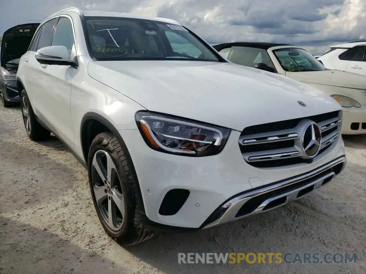 1 Photograph of a damaged car W1N0G8EB4NV397610 MERCEDES-BENZ GLC-CLASS 2022