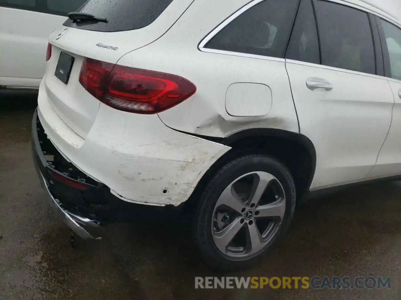 9 Photograph of a damaged car W1N0G8EB6NV335609 MERCEDES-BENZ GLC-CLASS 2022