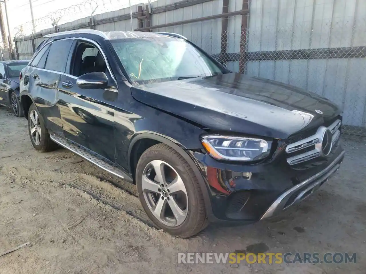 1 Photograph of a damaged car W1N0G8EB6NV337408 MERCEDES-BENZ GLC-CLASS 2022