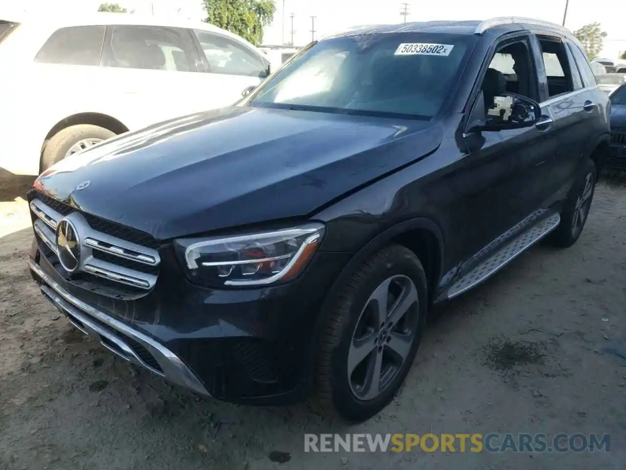 2 Photograph of a damaged car W1N0G8EB6NV337408 MERCEDES-BENZ GLC-CLASS 2022