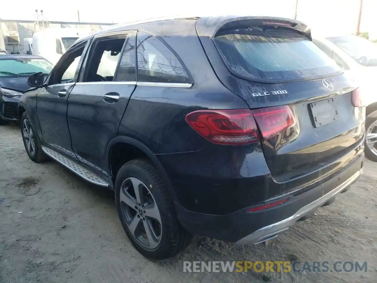 3 Photograph of a damaged car W1N0G8EB6NV337408 MERCEDES-BENZ GLC-CLASS 2022