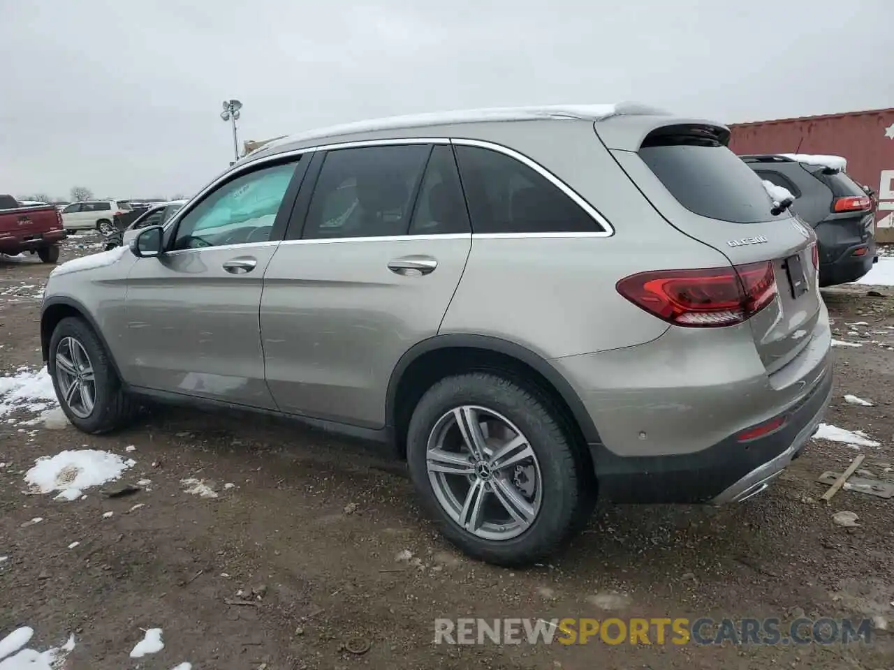 2 Photograph of a damaged car W1N0G8EB6NV344116 MERCEDES-BENZ GLC-CLASS 2022