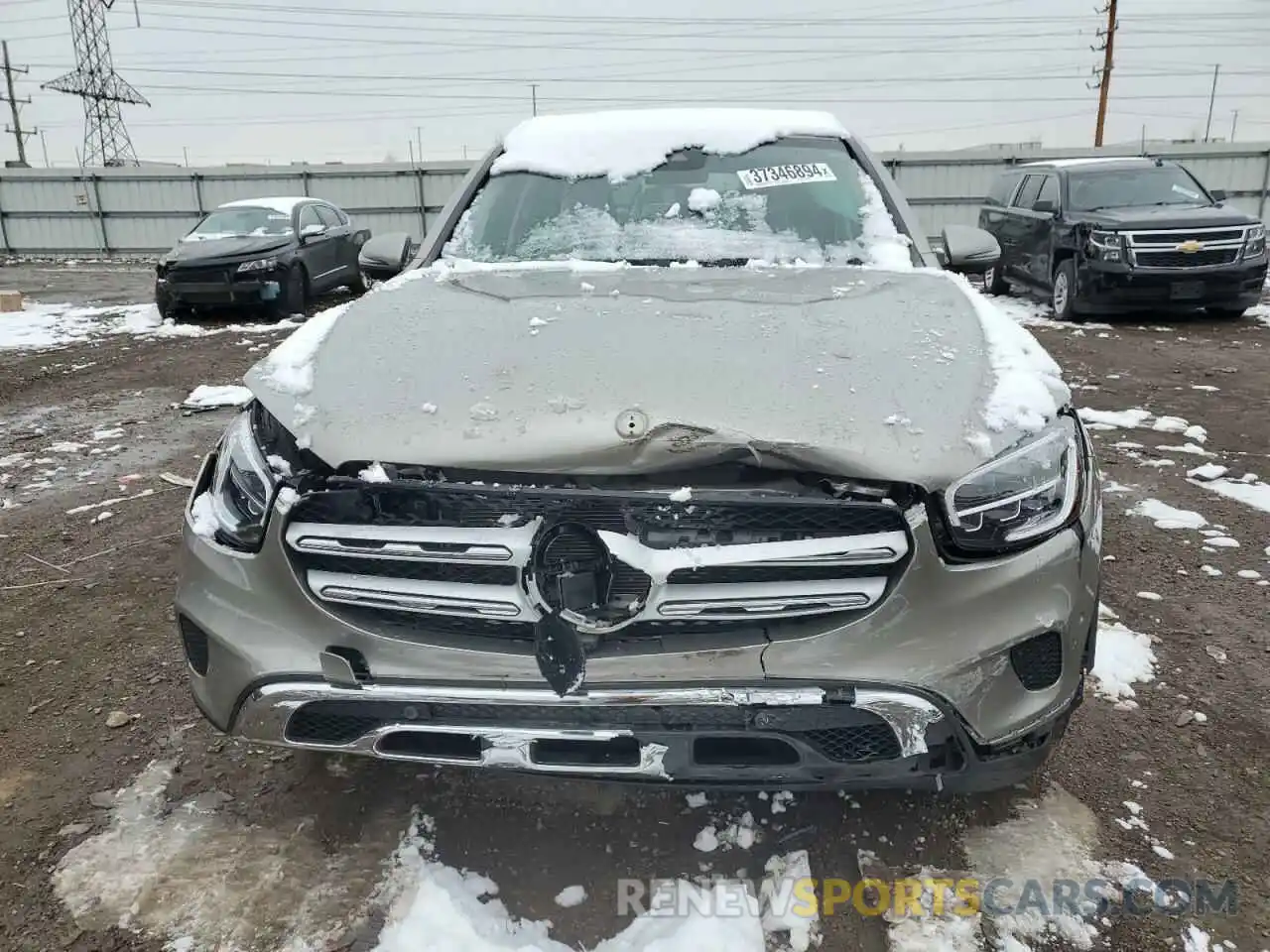 5 Photograph of a damaged car W1N0G8EB6NV344116 MERCEDES-BENZ GLC-CLASS 2022