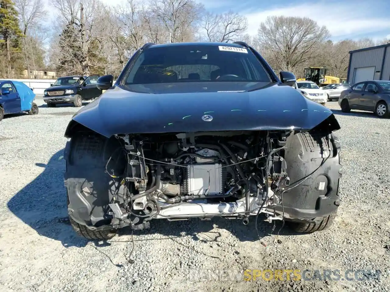 5 Photograph of a damaged car W1N0G8EB6NV374006 MERCEDES-BENZ GLC-CLASS 2022