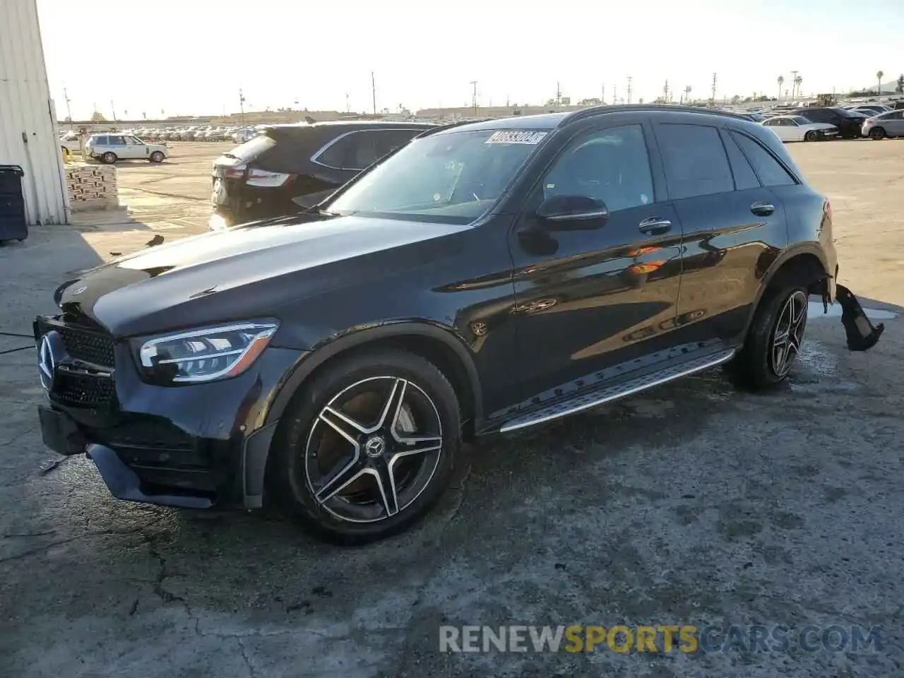 1 Photograph of a damaged car W1N0G8EB6NV385961 MERCEDES-BENZ GLC-CLASS 2022