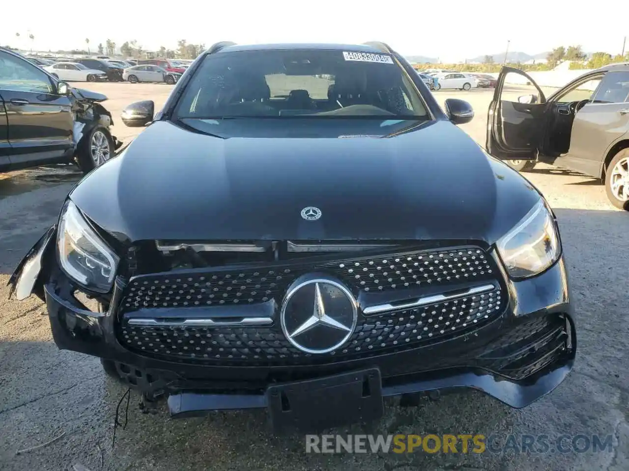 5 Photograph of a damaged car W1N0G8EB6NV385961 MERCEDES-BENZ GLC-CLASS 2022