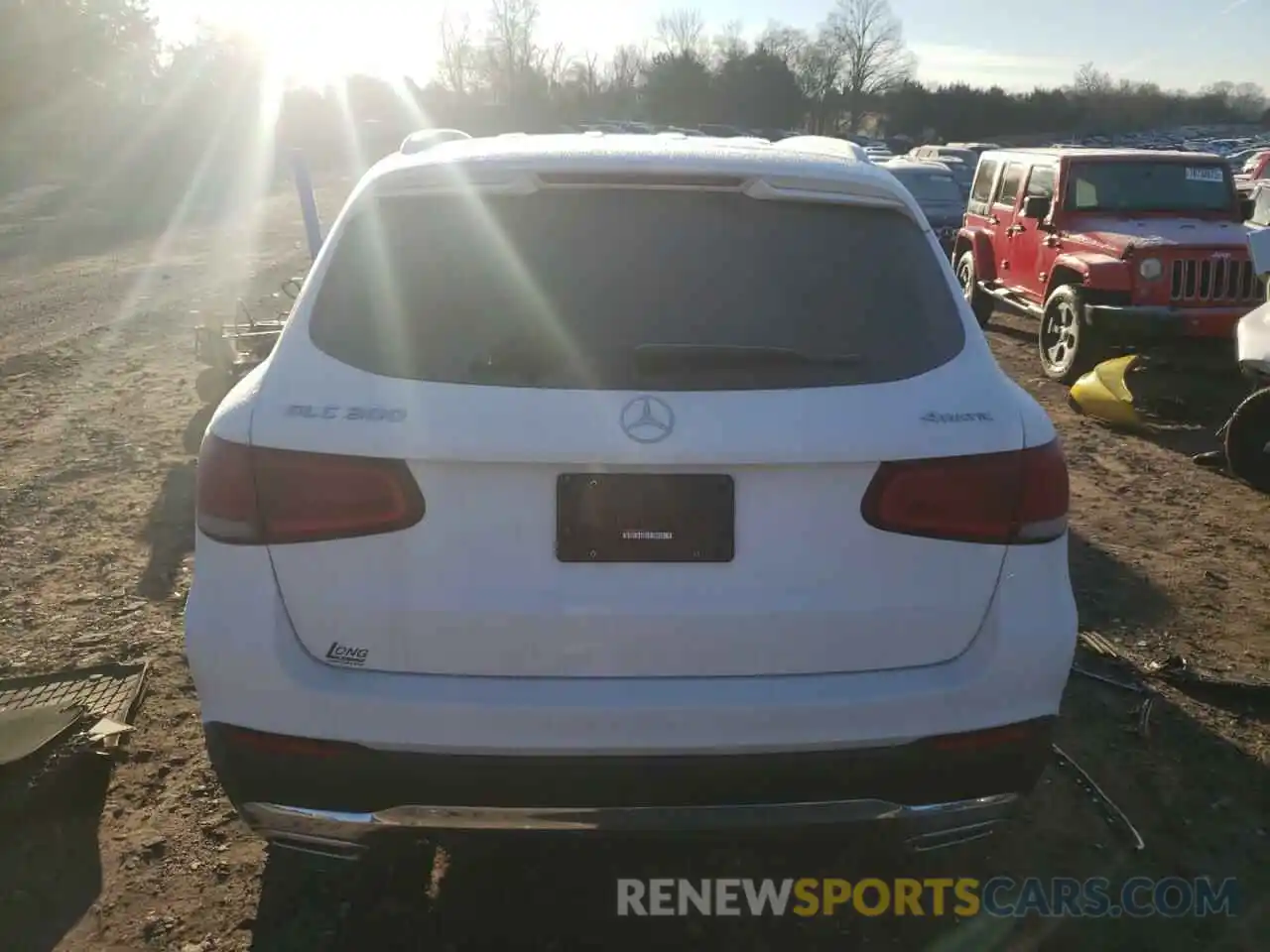 6 Photograph of a damaged car W1N0G8EB7NG070946 MERCEDES-BENZ GLC-CLASS 2022