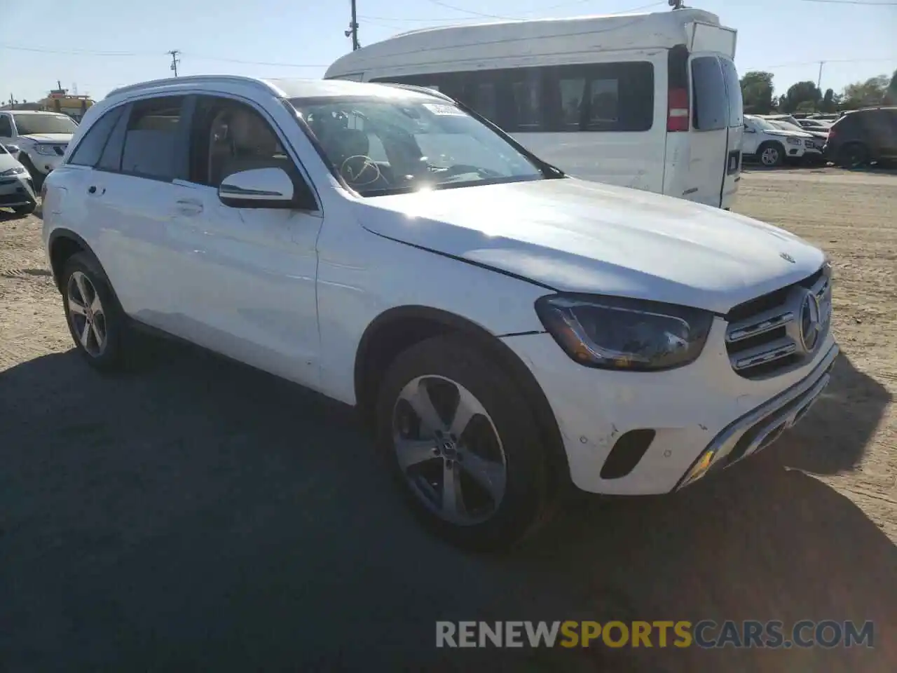 1 Photograph of a damaged car W1N0G8EB7NV337577 MERCEDES-BENZ GLC-CLASS 2022