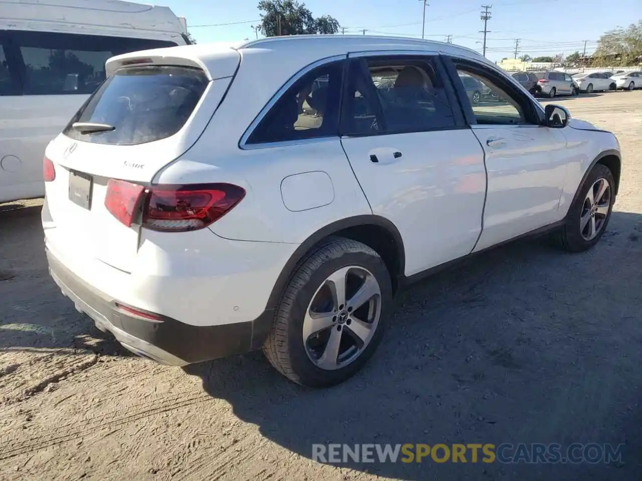 4 Photograph of a damaged car W1N0G8EB7NV337577 MERCEDES-BENZ GLC-CLASS 2022