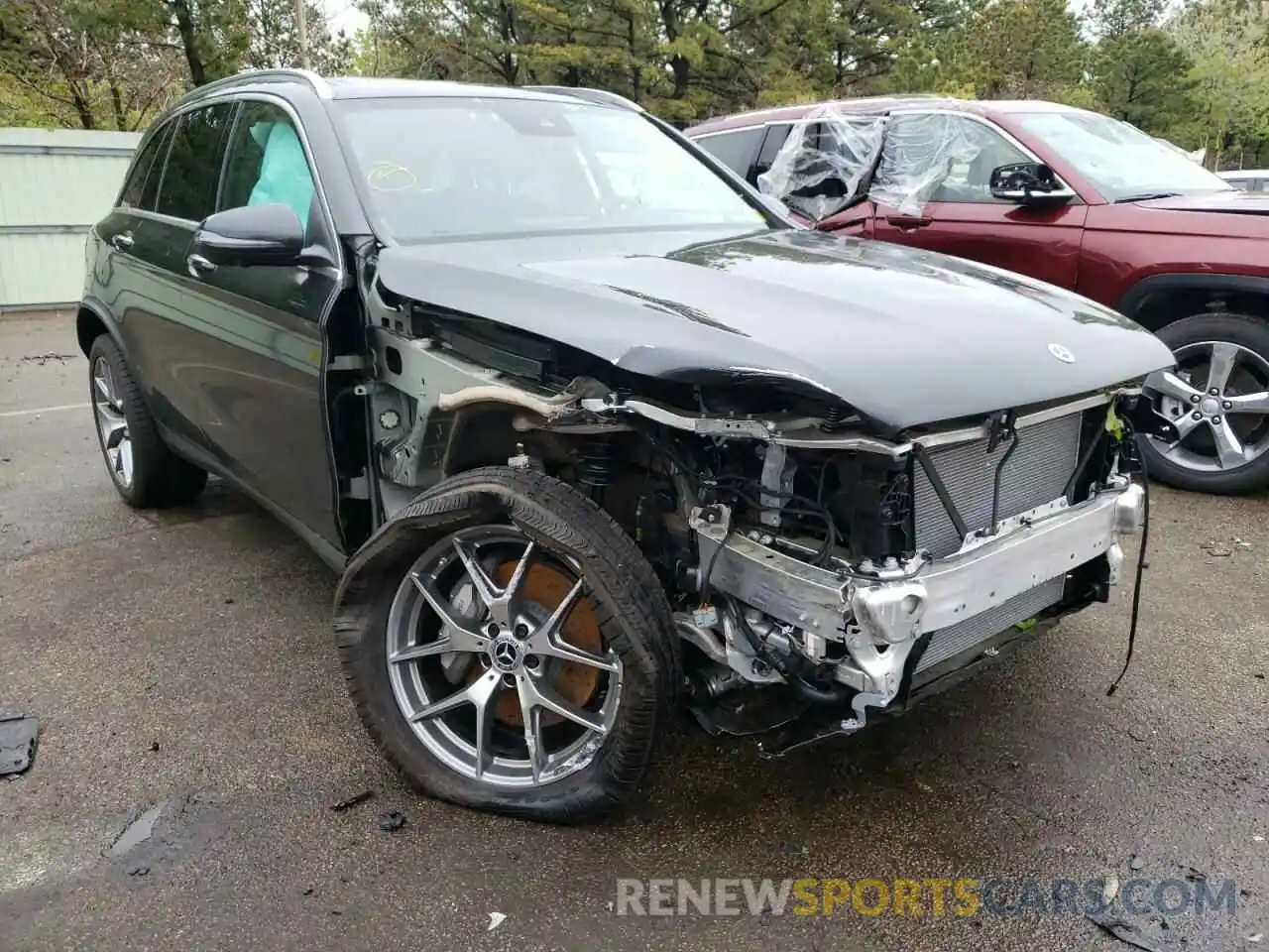 1 Photograph of a damaged car W1N0G8EB8NG052956 MERCEDES-BENZ GLC-CLASS 2022