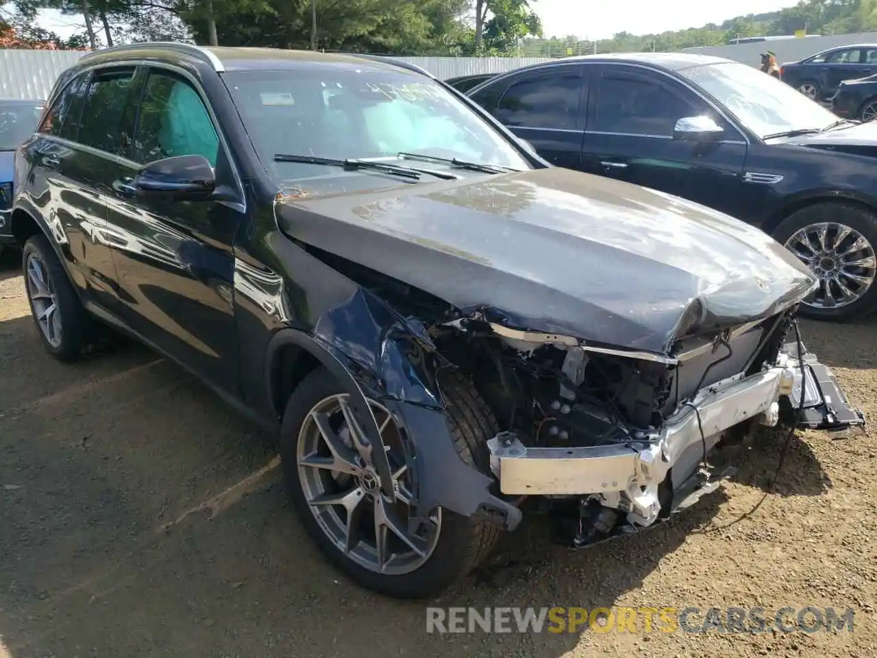 1 Photograph of a damaged car W1N0G8EB8NV364917 MERCEDES-BENZ GLC-CLASS 2022