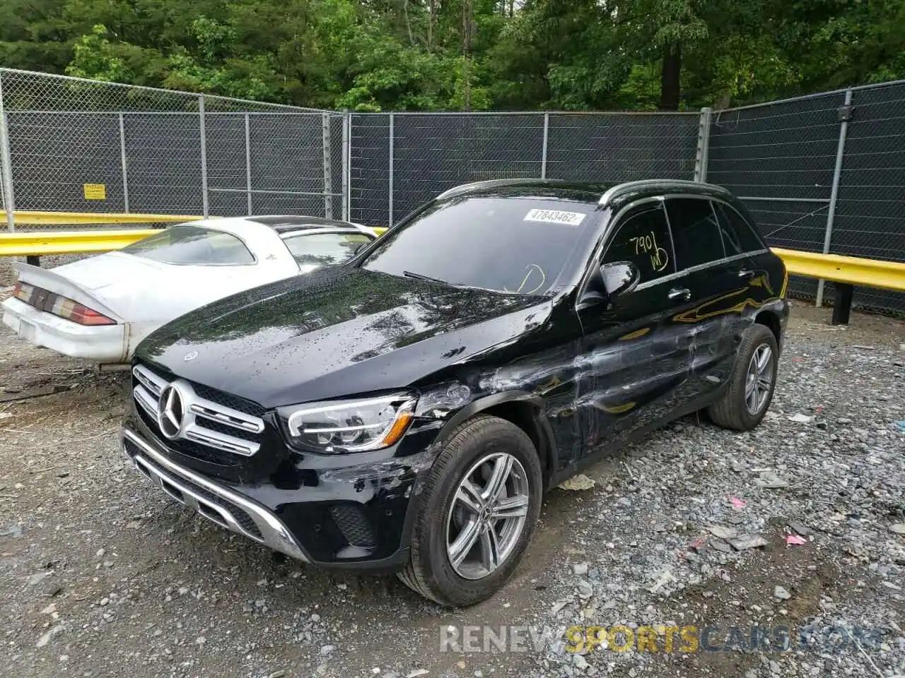 2 Фотография поврежденного автомобиля W1N0G8EB9NG024549 MERCEDES-BENZ GLC-CLASS 2022