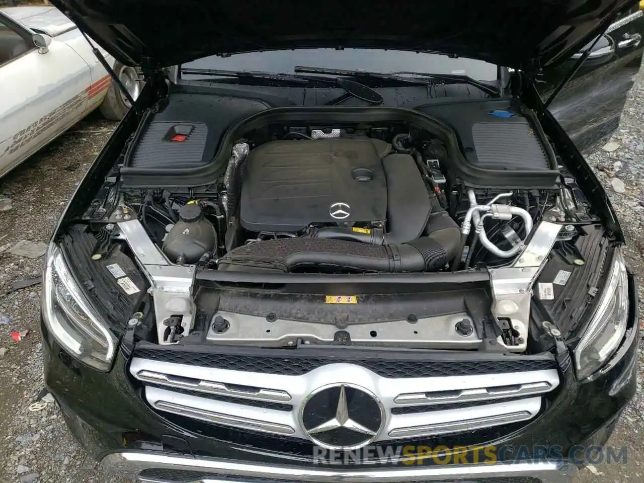 7 Фотография поврежденного автомобиля W1N0G8EB9NG024549 MERCEDES-BENZ GLC-CLASS 2022