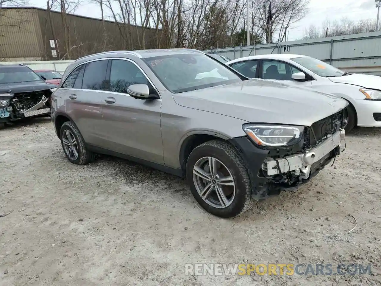 4 Photograph of a damaged car W1N0G8EB9NV367227 MERCEDES-BENZ GLC-CLASS 2022