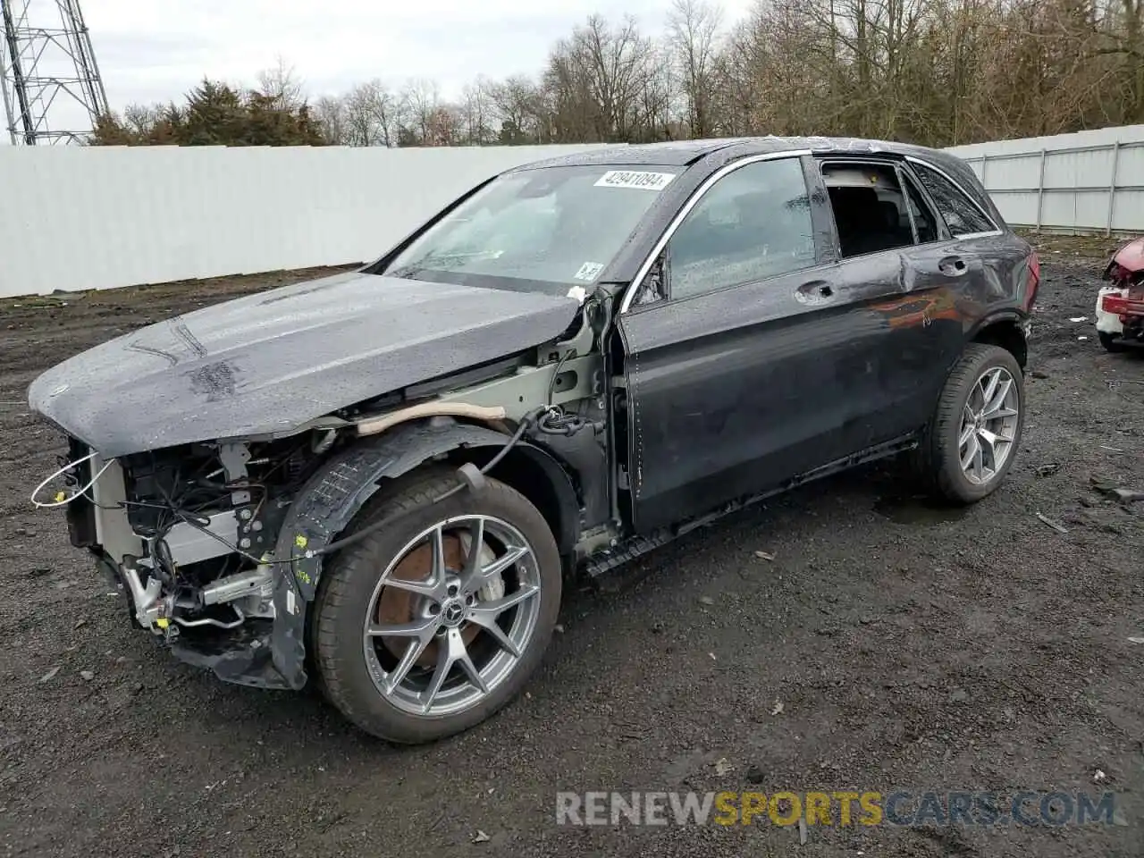 1 Photograph of a damaged car W1N0G8EBXNG119072 MERCEDES-BENZ GLC-CLASS 2022