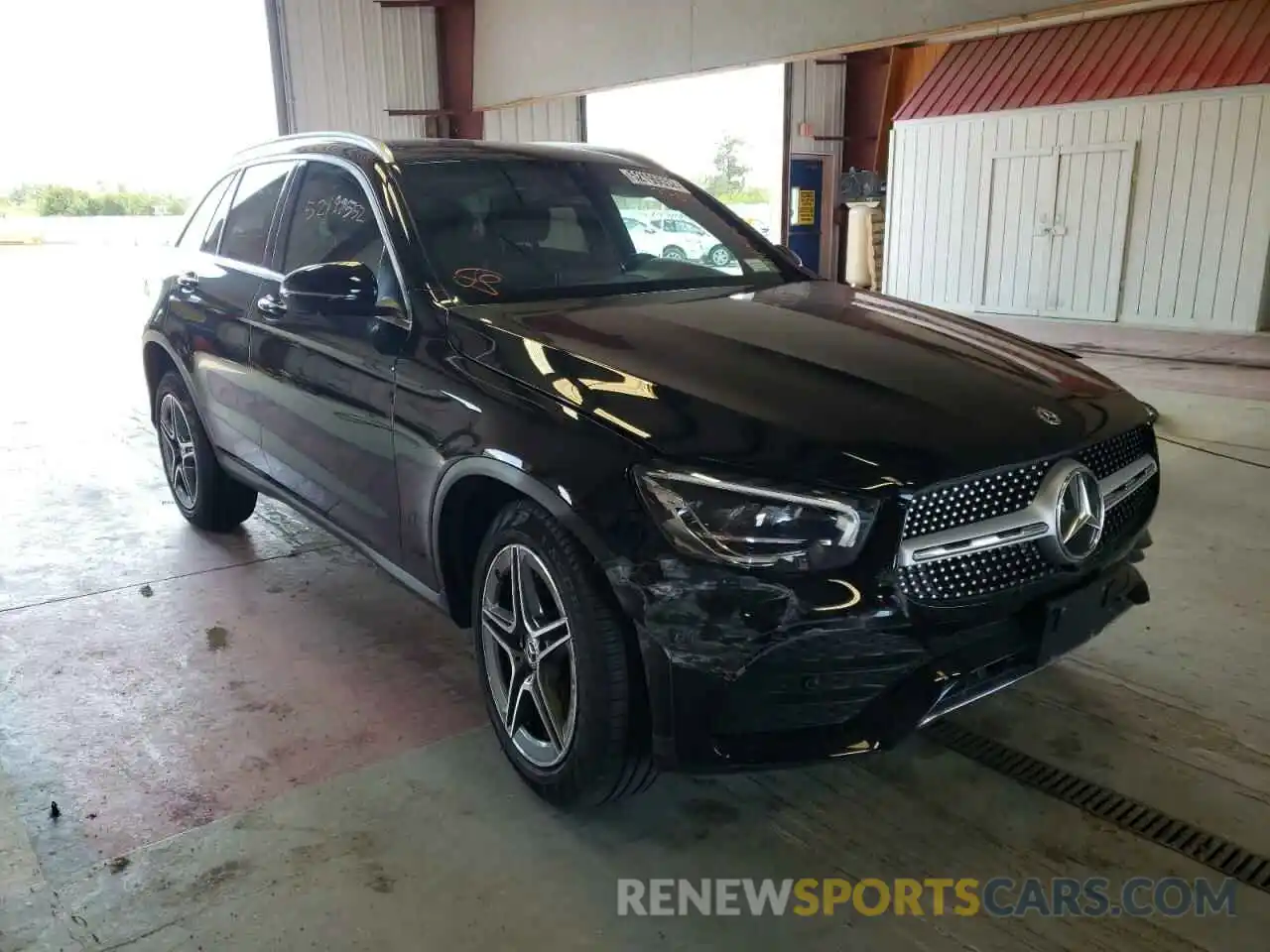 1 Photograph of a damaged car W1N0G8EBXNV330641 MERCEDES-BENZ GLC-CLASS 2022