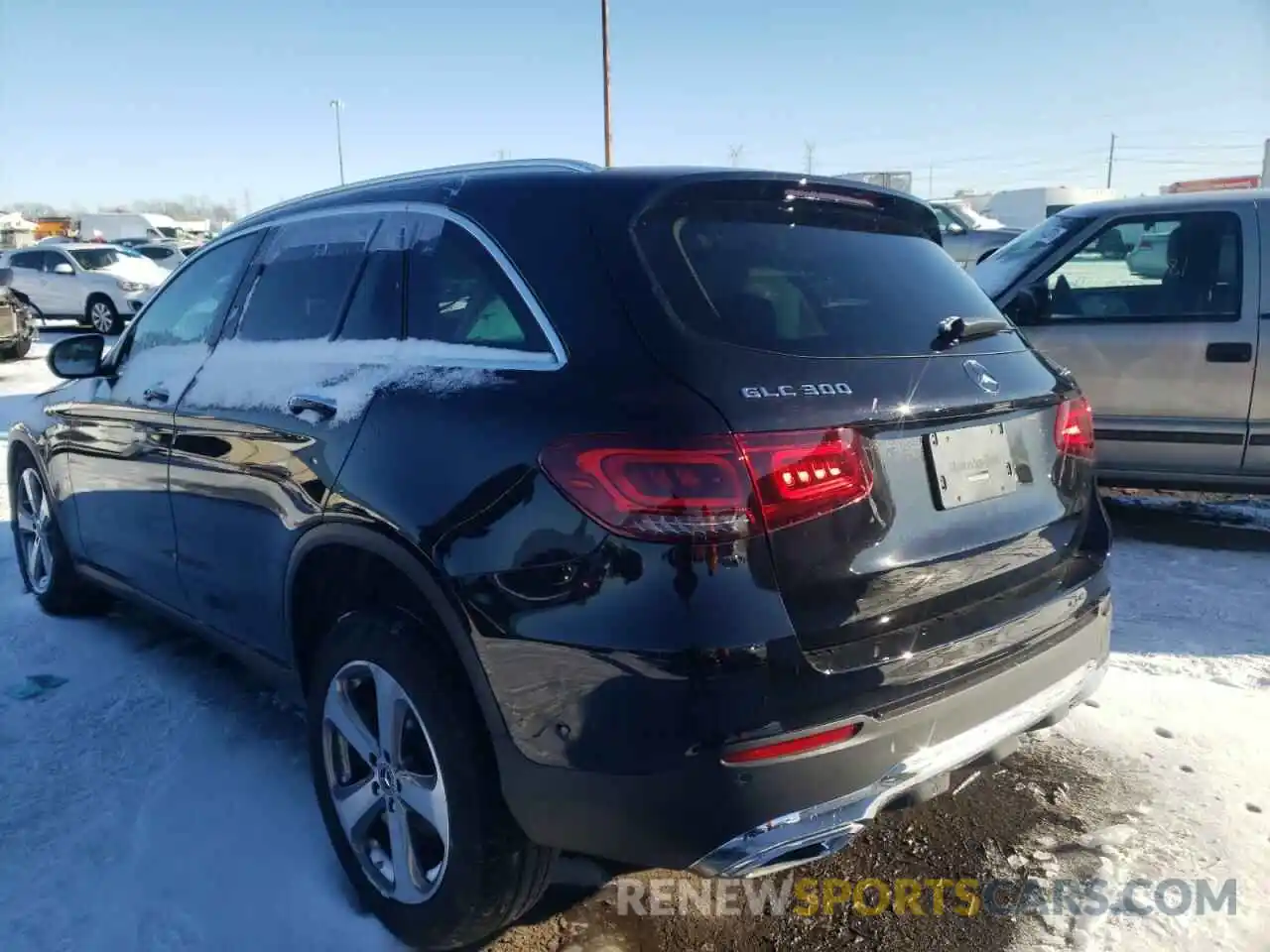 3 Photograph of a damaged car W1N0G8EBXNV333202 MERCEDES-BENZ GLC-CLASS 2022