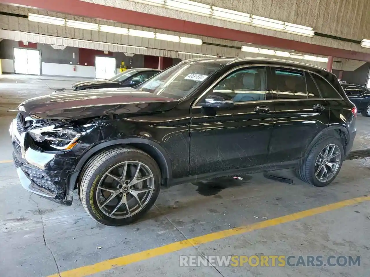 1 Photograph of a damaged car W1N0G8EBXNV391889 MERCEDES-BENZ GLC-CLASS 2022