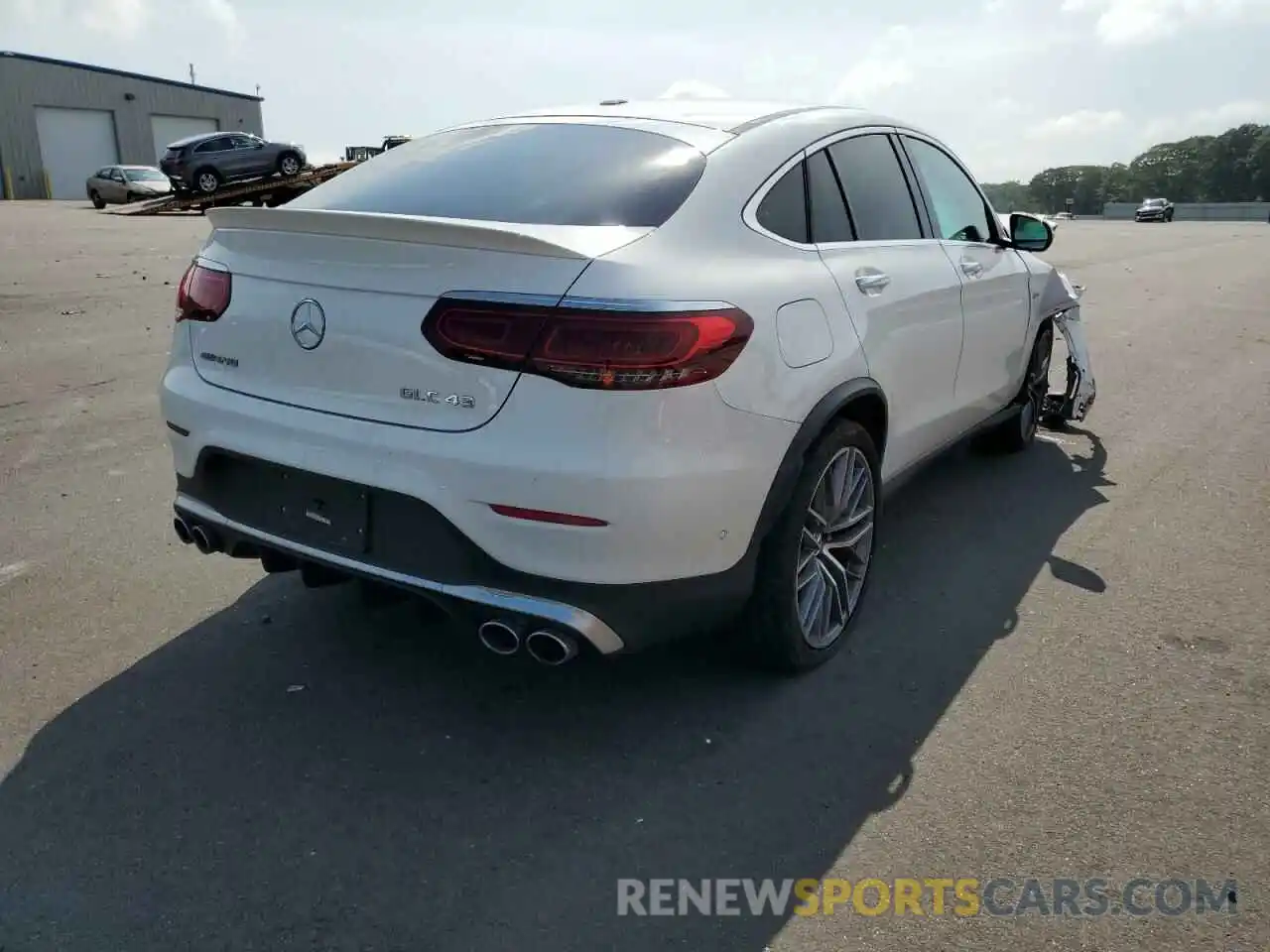 4 Photograph of a damaged car W1N0J6EB1NG026284 MERCEDES-BENZ GLC-CLASS 2022