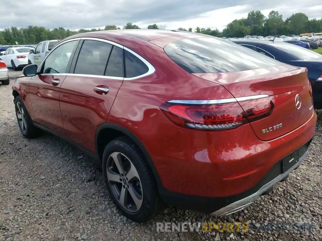 3 Photograph of a damaged car W1N0J8EB2NG039573 MERCEDES-BENZ GLC-CLASS 2022