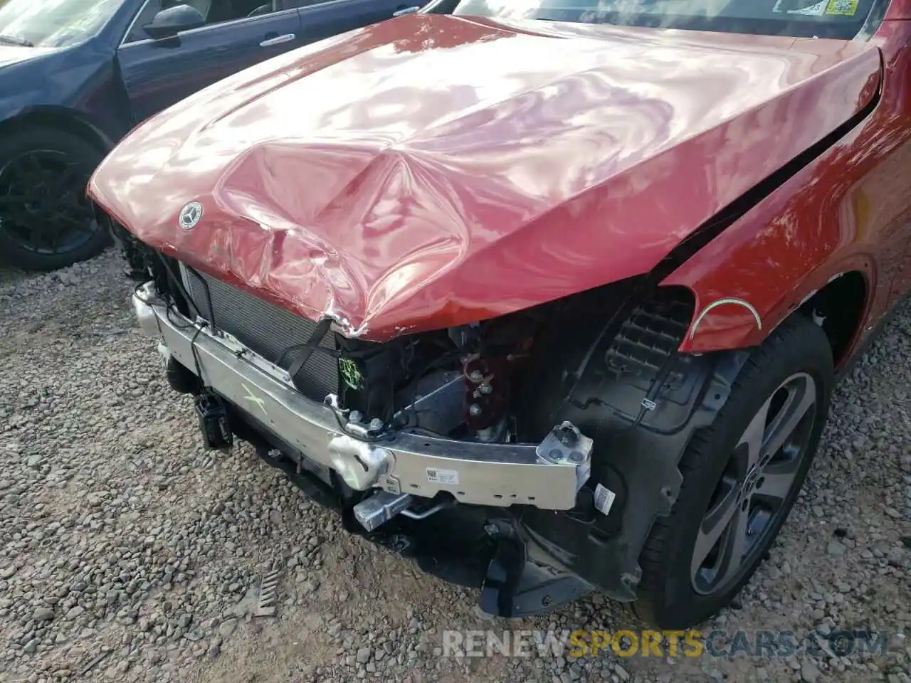 9 Photograph of a damaged car W1N0J8EB2NG039573 MERCEDES-BENZ GLC-CLASS 2022