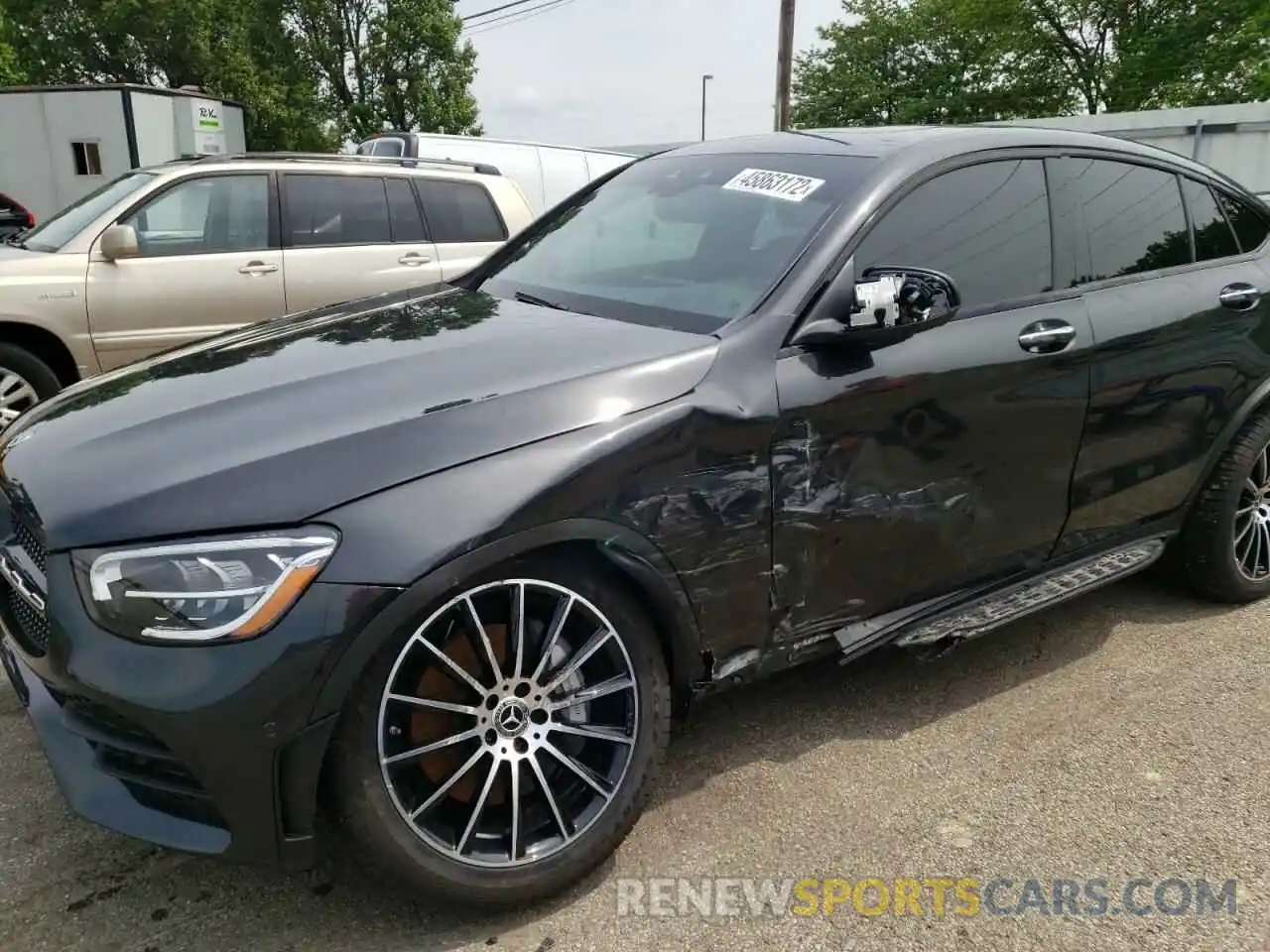 9 Photograph of a damaged car W1N0J8EB5NG034013 MERCEDES-BENZ GLC-CLASS 2022